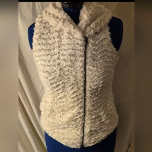 Patagonia: Pelage curl Fleece asymmetrical zipper,shawl collar,Sz.S.(#2008)VGC.